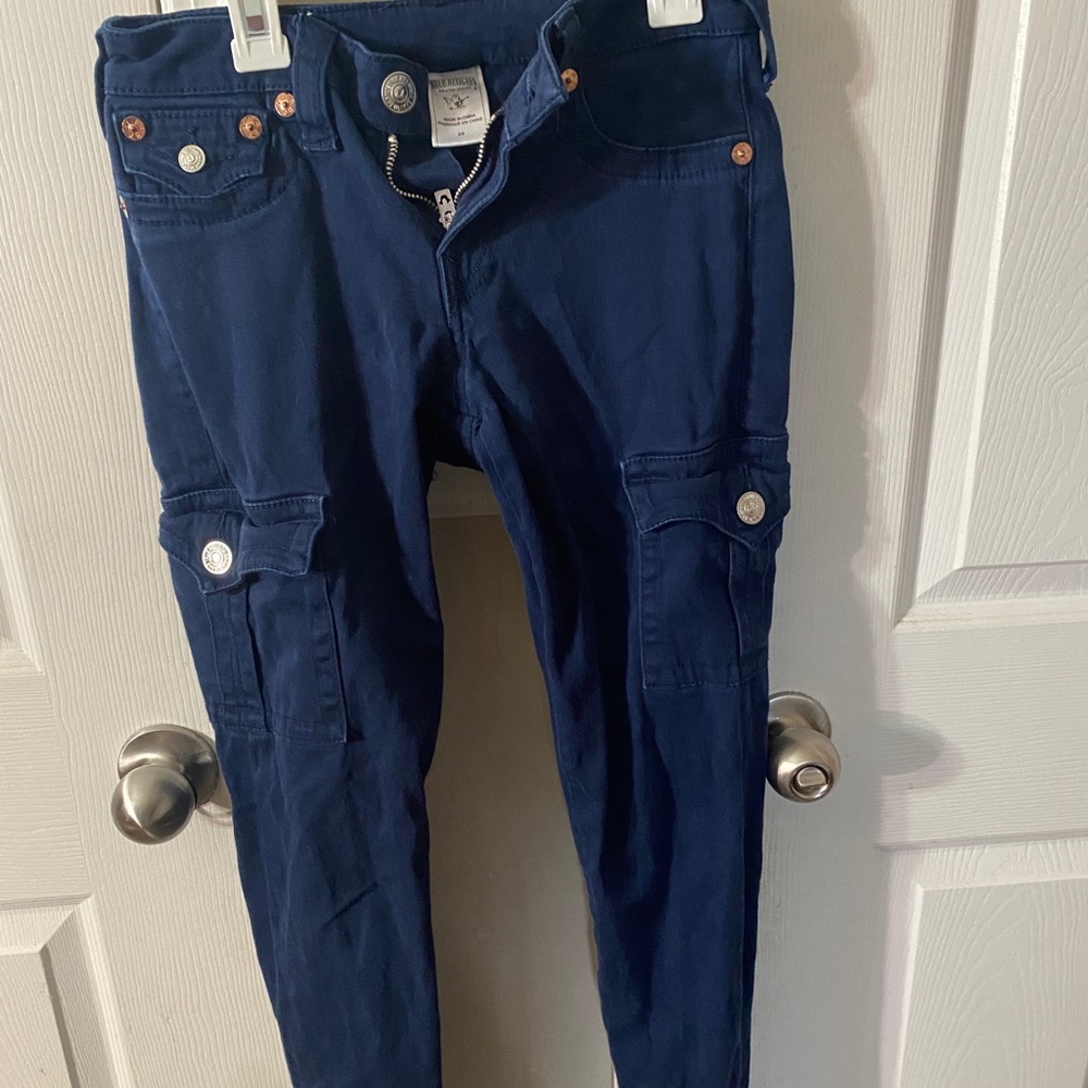 True Religion Skinny Cargos